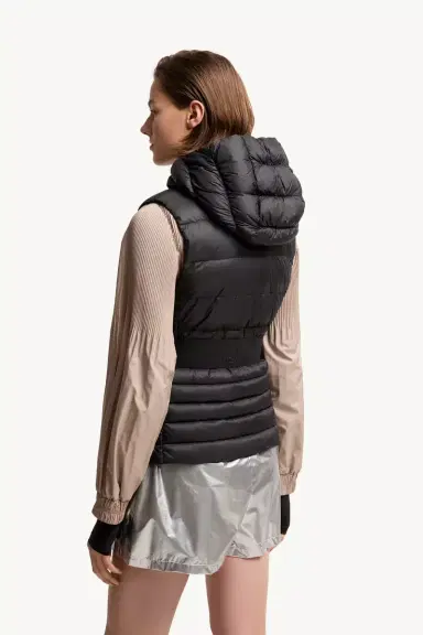 Moncler Melia Hooded Down Vest | Thumbnail 6 Moncler Melia Hooded Down Vest | Thumbnail 6
