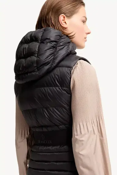 Moncler Melia Hooded Down Vest | Thumbnail 7 Moncler Melia Hooded Down Vest | Thumbnail 7