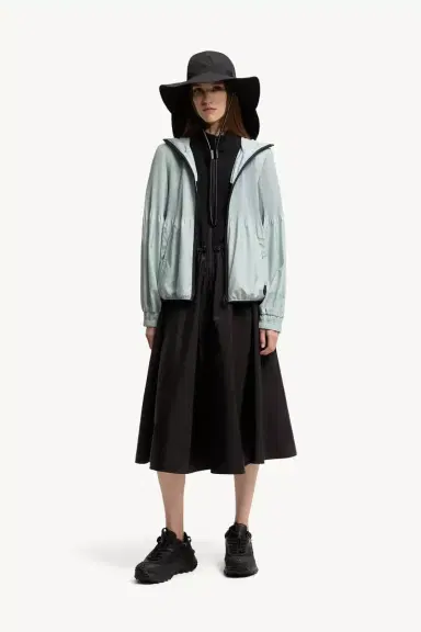 Moncler Anemone Pleated Hooded Jacket | Thumbnail 3 Moncler Anemone Pleated Hooded Jacket | Thumbnail 3