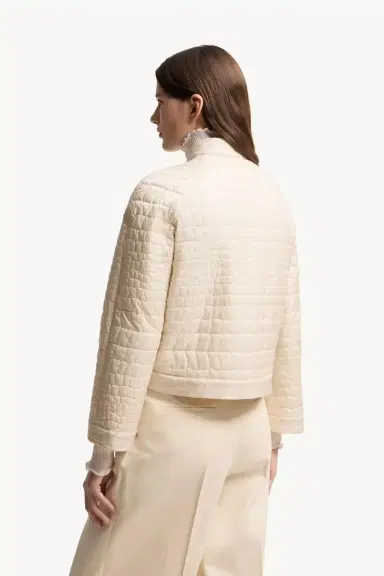 Moncler Aubrieta Geometric-quilted Short Down Jacket | Thumbnail 6 Moncler Aubrieta Geometric-quilted Short Down Jacket | Thumbnail 6