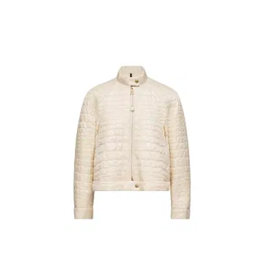 Moncler Aubrieta Geometric-quilted Short Down Jacket | Thumbnail 1 Moncler Aubrieta Geometric-quilted Short Down Jacket | Thumbnail 1
