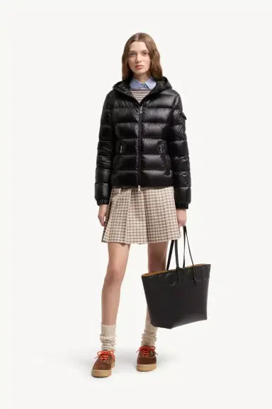 Moncler Glesse Hooded Short Down Jacket | Thumbnail 3 Moncler Glesse Hooded Short Down Jacket | Thumbnail 3