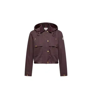 Moncler Aconitum Hooded Cotton & Linen Blend Shirt Jacket | Thumbnail 1 Moncler Aconitum Hooded Cotton & Linen Blend Shirt Jacket | Thumbnail 1