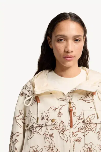 Moncler Nepeta Hooded Floral Print Jacket | Thumbnail 7 Moncler Nepeta Hooded Floral Print Jacket | Thumbnail 7