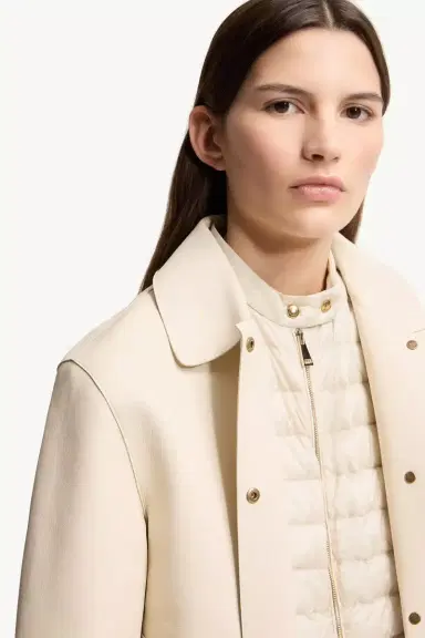 Moncler Haricot 3-in-1 Leather Down Shirt Jacket | Thumbnail 8 Moncler Haricot 3-in-1 Leather Down Shirt Jacket | Thumbnail 8