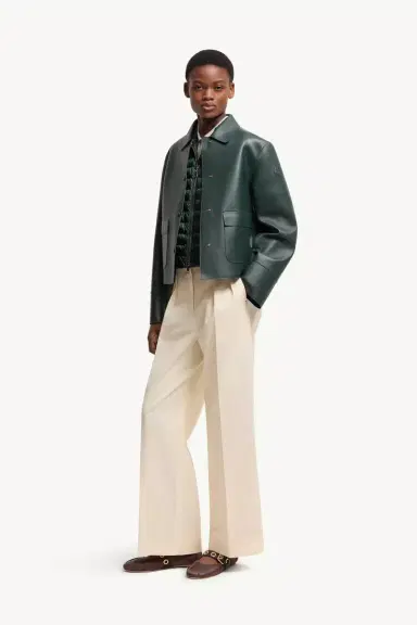 Moncler Haricot 3-in-1 Leather Down Shirt Jacket | Thumbnail 3 Moncler Haricot 3-in-1 Leather Down Shirt Jacket | Thumbnail 3