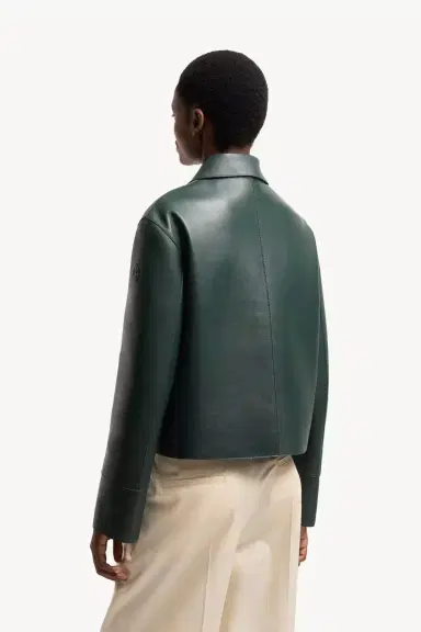 Moncler Haricot 3-in-1 Leather Down Shirt Jacket | Thumbnail 6 Moncler Haricot 3-in-1 Leather Down Shirt Jacket | Thumbnail 6