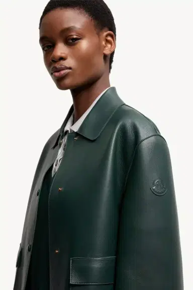 Moncler Haricot 3-in-1 Leather Down Shirt Jacket | Thumbnail 8 Moncler Haricot 3-in-1 Leather Down Shirt Jacket | Thumbnail 8