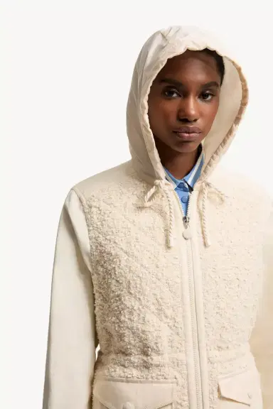 Moncler Erable Bouclé Hooded Jacket | Thumbnail 7 Moncler Erable Bouclé Hooded Jacket | Thumbnail 7