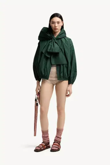 Moncler Pecher Taffeta Hooded Jacket | Thumbnail 3 Moncler Pecher Taffeta Hooded Jacket | Thumbnail 3