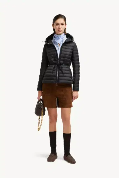 Moncler Raie Hooded Short Down Jacket | Thumbnail 3 Moncler Raie Hooded Short Down Jacket | Thumbnail 3