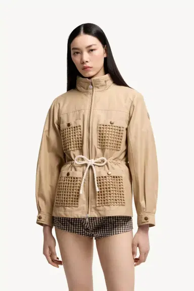Moncler Bougain Twill Hooded Jacket | Thumbnail 5 Moncler Bougain Twill Hooded Jacket | Thumbnail 5