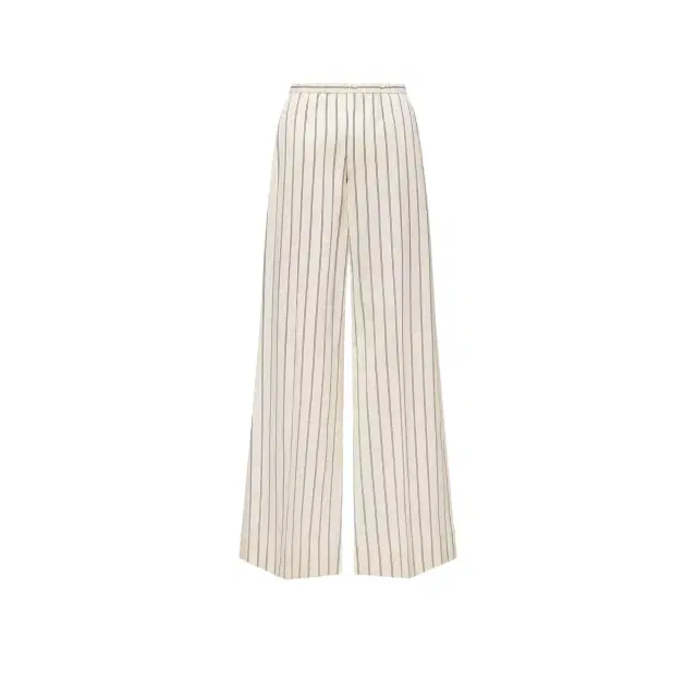 Striped Cotton & Silk Pants Striped Cotton & Silk Pants