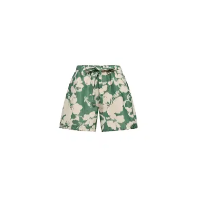 Moncler Floral Print Chiné Shorts | Thumbnail 1 Moncler Floral Print Chiné Shorts | Thumbnail 1