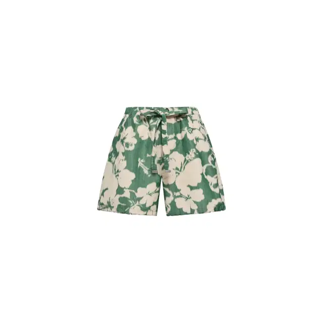 Floral Print Chiné Shorts Floral Print Chiné Shorts