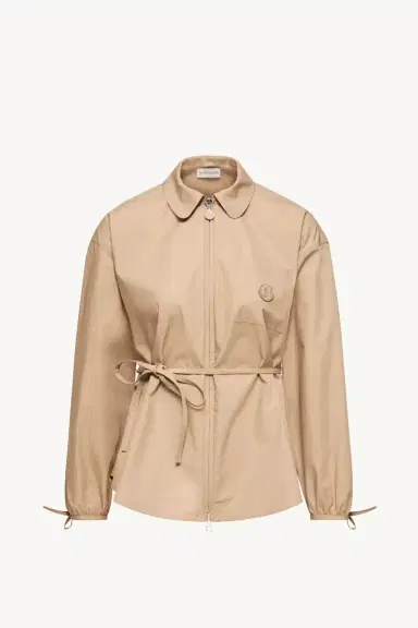 Moncler Cotton Poplin Zip-up Shirt Jacket | Thumbnail 2 Moncler Cotton Poplin Zip-up Shirt Jacket | Thumbnail 2