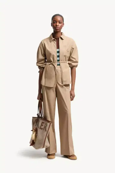 Moncler Cotton Poplin Zip-up Shirt Jacket | Thumbnail 3 Moncler Cotton Poplin Zip-up Shirt Jacket | Thumbnail 3