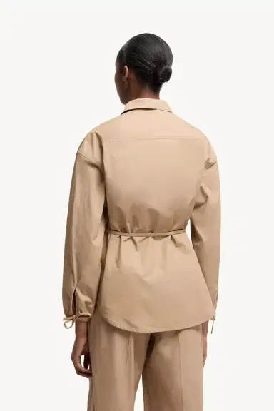 Moncler Cotton Poplin Zip-up Shirt Jacket | Thumbnail 6 Moncler Cotton Poplin Zip-up Shirt Jacket | Thumbnail 6