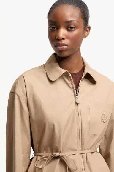 Moncler Cotton Poplin Zip-up Shirt Jacket | Thumbnail 7 Moncler Cotton Poplin Zip-up Shirt Jacket | Thumbnail 7