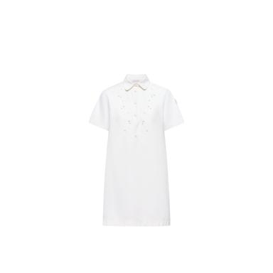 Moncler Embroidered Shirt Dress | Thumbnail 1 Moncler Embroidered Shirt Dress | Thumbnail 1
