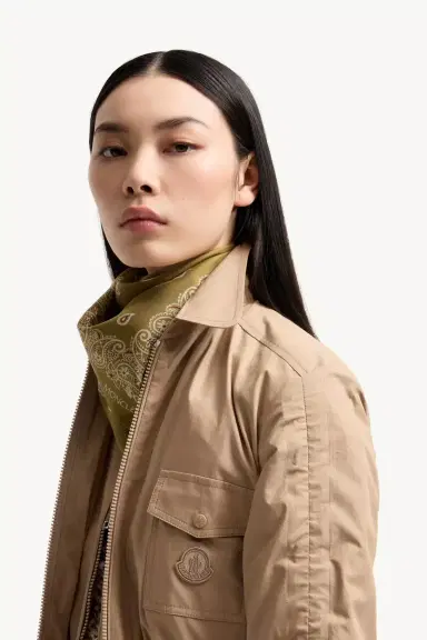 Moncler Cotton Poplin Shirt Dress | Thumbnail 4 Moncler Cotton Poplin Shirt Dress | Thumbnail 4