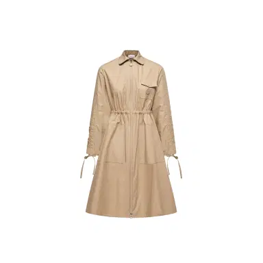 Moncler Cotton Poplin Shirt Dress | Thumbnail 1 Moncler Cotton Poplin Shirt Dress | Thumbnail 1