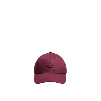 Moncler Logo Cotton Gabardine Baseball Cap | Thumbnail 1 Moncler Logo Cotton Gabardine Baseball Cap | Thumbnail 1