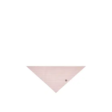 Moncler Padded Cotton Blend Vichy Scarf | Thumbnail 1 Moncler Padded Cotton Blend Vichy Scarf | Thumbnail 1