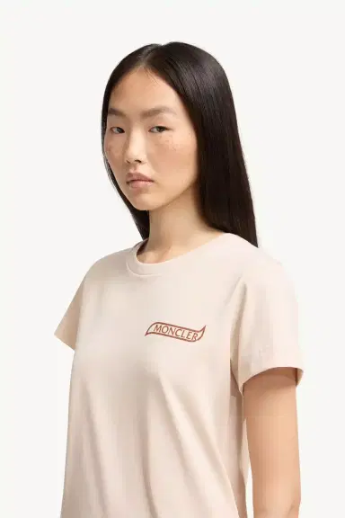 Moncler Logo Cotton T-shirt | Thumbnail 3 Moncler Logo Cotton T-shirt | Thumbnail 3