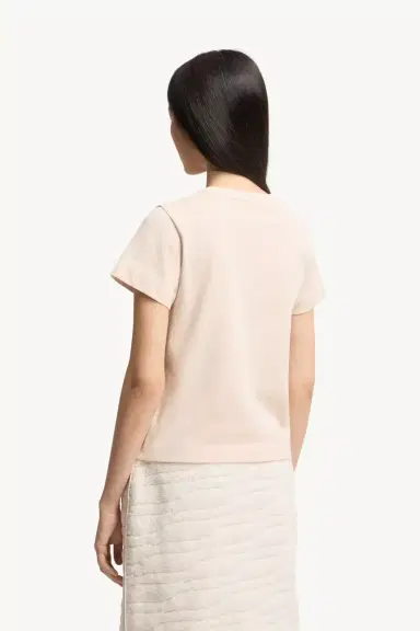 Moncler Logo Cotton T-shirt | Thumbnail 5 Moncler Logo Cotton T-shirt | Thumbnail 5