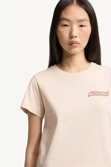 Moncler Logo Cotton T-shirt | Thumbnail 6 Moncler Logo Cotton T-shirt | Thumbnail 6