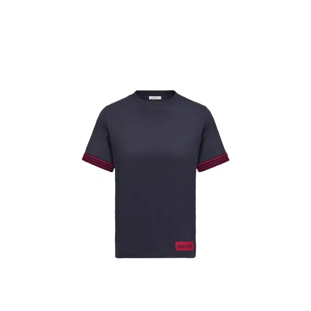 Crochet-trimmed Cotton Logo T-shirt Crochet-trimmed Cotton Logo T-shirt