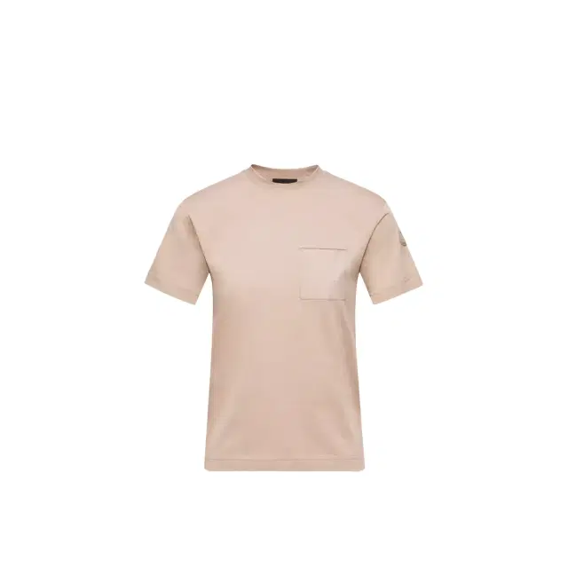 Cotton Jersey T-shirt With Pleated Pocket Cotton Jersey T-shirt With Pleated Pocket