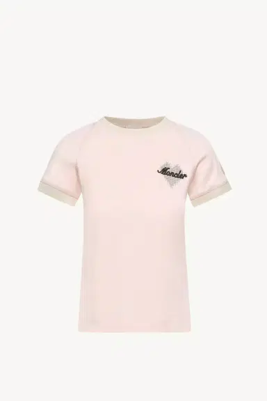 Moncler Heart Logo Cotton T-shirt | Thumbnail 2 Moncler Heart Logo Cotton T-shirt | Thumbnail 2