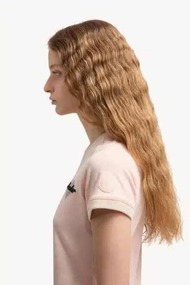 Moncler Heart Logo Cotton T-shirt | Thumbnail 4 Moncler Heart Logo Cotton T-shirt | Thumbnail 4