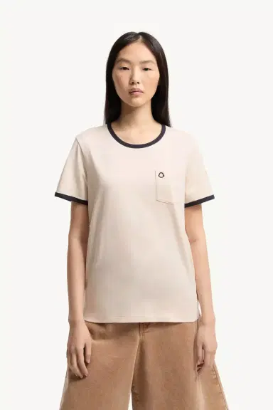 Moncler Embroidered Logo Cotton T-shirt | Thumbnail 5 Moncler Embroidered Logo Cotton T-shirt | Thumbnail 5