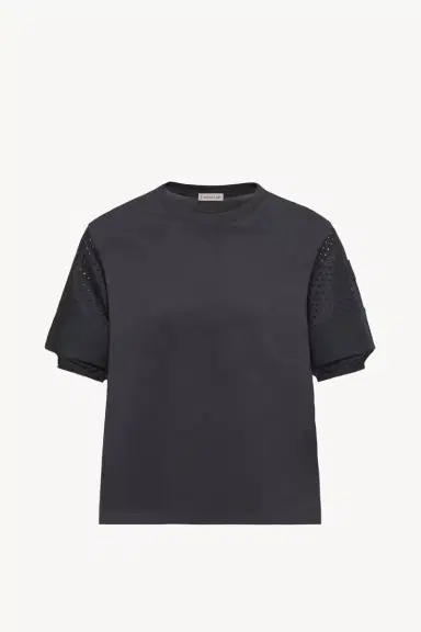 Moncler Cotton Jersey San Gallo T-shirt | Thumbnail 2 Moncler Cotton Jersey San Gallo T-shirt | Thumbnail 2