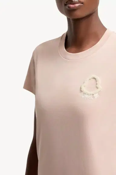 Moncler Embroidered Logo Cotton T-shirt | Thumbnail 6 Moncler Embroidered Logo Cotton T-shirt | Thumbnail 6