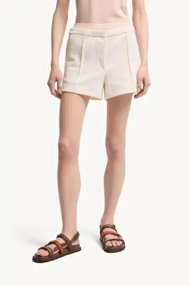 Moncler Layered-effect Vichy Cotton Blend Shorts | Thumbnail 4 Moncler Layered-effect Vichy Cotton Blend Shorts | Thumbnail 4