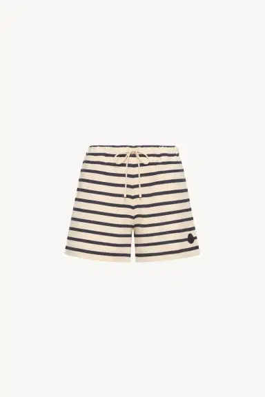 Moncler Striped Cotton Shorts | Thumbnail 2 Moncler Striped Cotton Shorts | Thumbnail 2