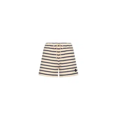 Moncler Striped Cotton Shorts | Thumbnail 1 Moncler Striped Cotton Shorts | Thumbnail 1