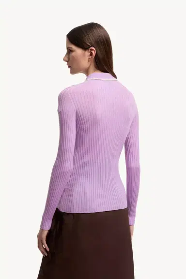Moncler Wool Long Sleeve Polo Shirt | Thumbnail 6 Moncler Wool Long Sleeve Polo Shirt | Thumbnail 6