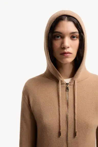 Moncler Cashmere & Wool Zip-up Hoodie | Thumbnail 7 Moncler Cashmere & Wool Zip-up Hoodie | Thumbnail 7