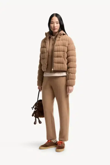 Moncler Wool & Cashmere Blend Padded Cardigan | Thumbnail 3 Moncler Wool & Cashmere Blend Padded Cardigan | Thumbnail 3
