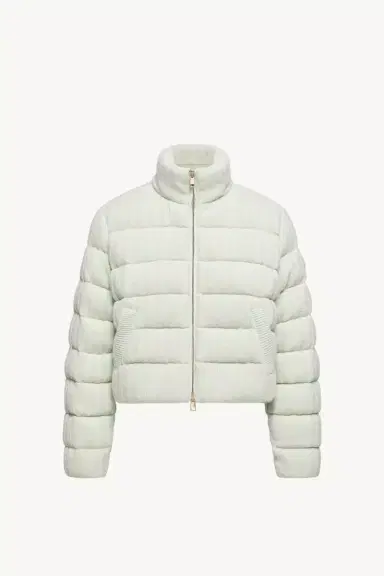 Moncler Wool & Cashmere Blend Padded Cardigan | Thumbnail 2 Moncler Wool & Cashmere Blend Padded Cardigan | Thumbnail 2