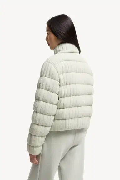 Moncler Wool & Cashmere Blend Padded Cardigan | Thumbnail 6 Moncler Wool & Cashmere Blend Padded Cardigan | Thumbnail 6