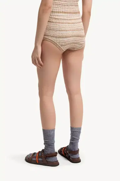 Moncler Striped Mini Shorts | Thumbnail 6 Moncler Striped Mini Shorts | Thumbnail 6