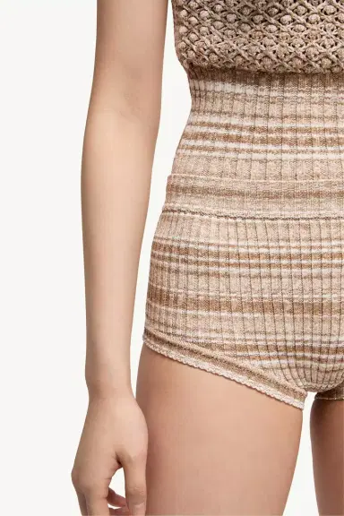 Moncler Striped Mini Shorts | Thumbnail 7 Moncler Striped Mini Shorts | Thumbnail 7