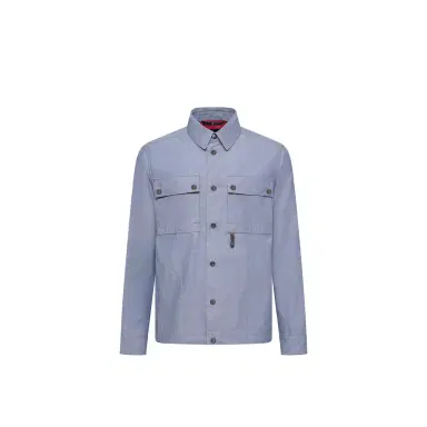 Moncler Grenoble Chambray Long Sleeve Shirt | Thumbnail 1 Moncler Grenoble Chambray Long Sleeve Shirt | Thumbnail 1