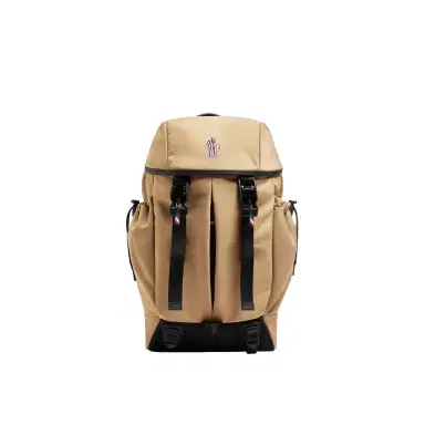 Moncler Grenoble Leather-trimmed Backpack | Thumbnail 1 Moncler Grenoble Leather-trimmed Backpack | Thumbnail 1